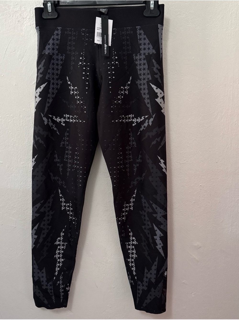 Cor Designed by Ultracor Lightening Bolt Leggings C121BT300 SLK NWT